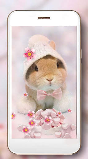 Bunny Fluffy Live Wallpaper screenshot 3