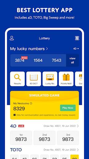 Live 4D TOTO SWEEP - Huat ah screenshot 1