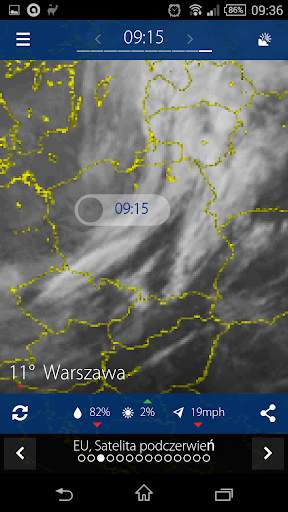 Sat24, pogoda satelitarnej screenshot 3