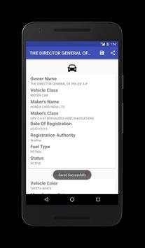 Indian Vehicle Info screenshot 1