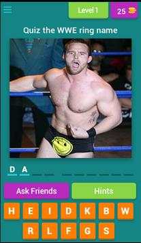 Quiz WWE ring name II screenshot 1