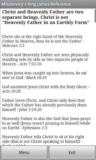 LDS Missionary's KJV Reference screenshot 3
