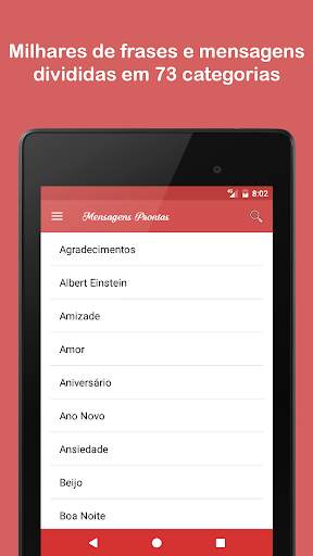 Mensagens Prontas, frases, status e legendas screenshot 8