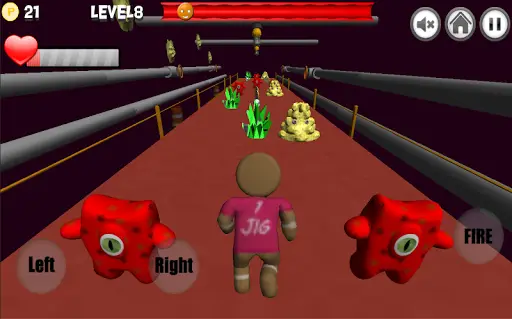 Angry gingerbread run screenshot 2