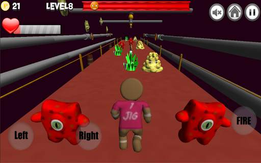 Angry gingerbread run screenshot 2