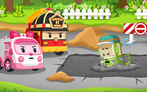Robocar Poli Car Rescue Game स्क्रीनशॉट 1