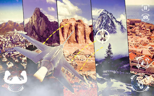 Modern Air Combat Strike: Jet Fighting Plane Games screenshot 3