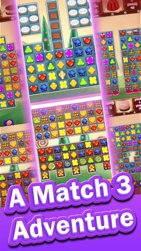 Crush Frozen Candy : Match 3 Puzzle Game screenshot 2