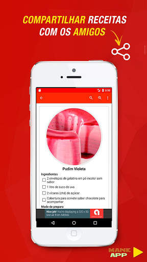 Receitas de Pudim screenshot 4