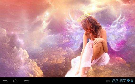 Lovely Angel Live Wallpaper screenshot 4