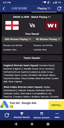 I.P.L Live Cricket Score screenshot 4