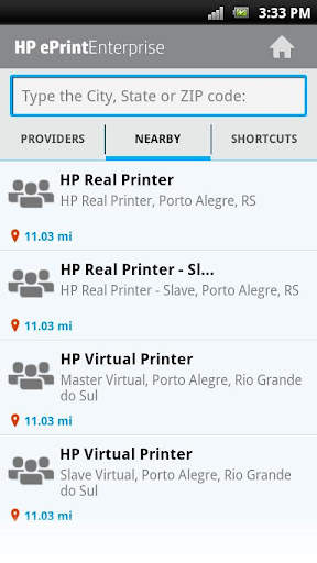 HP ePrint Enterprise (service) screenshot 8