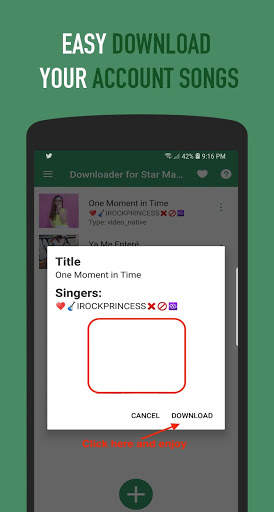 Downloader for Star Maker screenshot 2