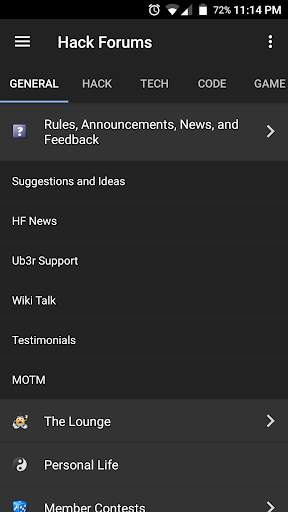 Hack Forums Mobile screenshot 1