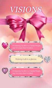 (FREE)GO SMS PRO VISIONS THEME screenshot 1