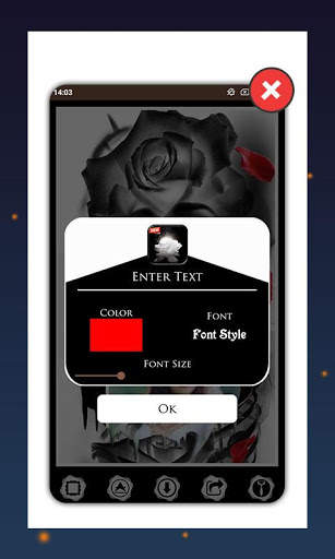 Rose Photo Frame 5 تصوير الشاشة