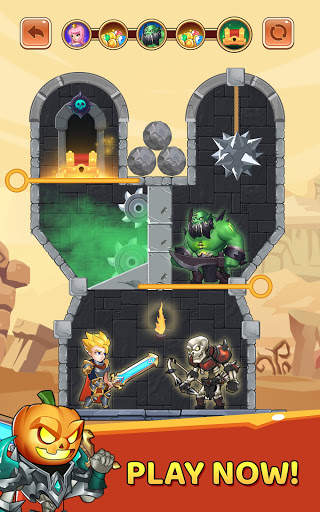 Rescue Hero - Pin Puzzle Game & Save The Hero screenshot 18