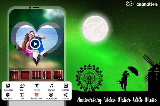 Anniversary Video Maker with Music screenshot 6