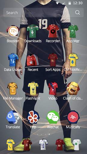 jersey soccer theme screenshot 5