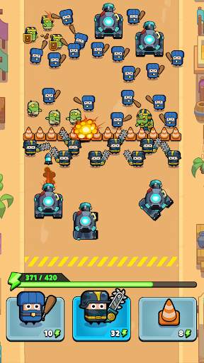 Police vs Zombie: Zombie City screenshot 8