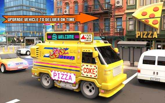 Pizza Delivery Boy: City Bike Driving Games screenshot 5
