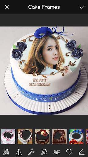 Pic on Birthday Cake with Name and Photo Maker screenshot 1