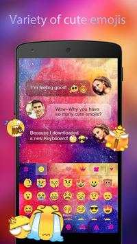 Keyboard -Boto:Colorful Galaxy screenshot 2