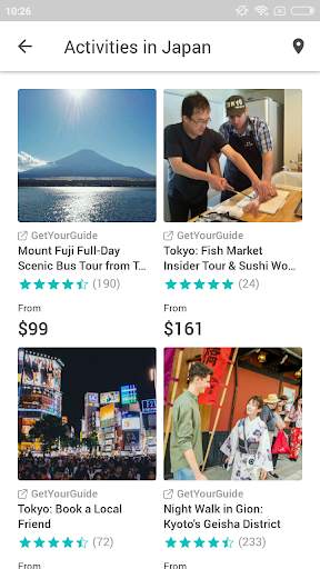 Japan Travel Guide in English with map screenshot 4