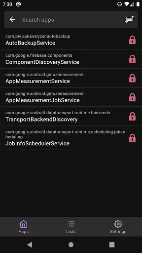 Apk Analyzer 8 تصوير الشاشة