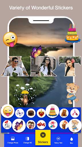 Letter Photo Collage Editor screenshot 5
