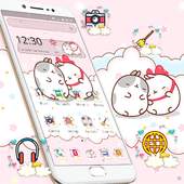 Kawai Cartoon Love Couple Theme 1.1.3