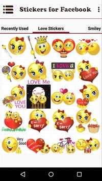 Stickers for Facebook screenshot 2