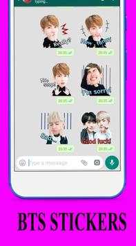 BTS Stickers screenshot 1