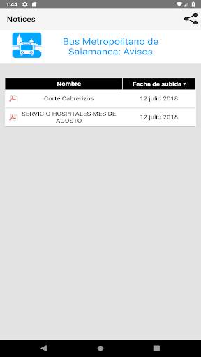 BMS - Metropolitan Bus of Salamanca screenshot 4
