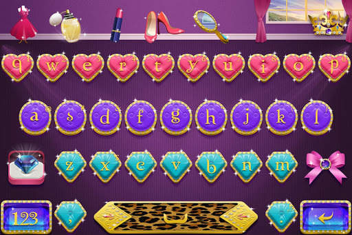 Princess Keyboard 1 تصوير الشاشة