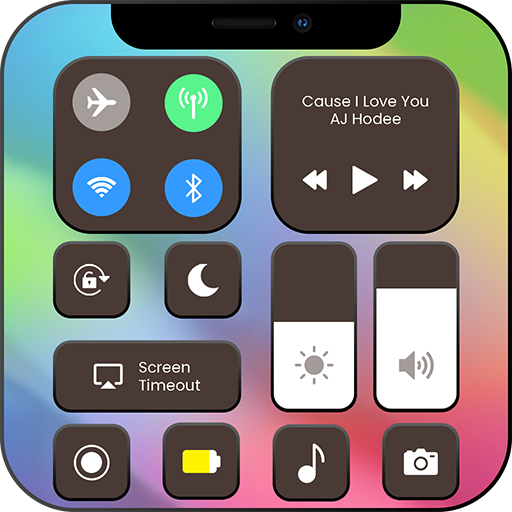 Control Center  look ios 14 for andorid icon