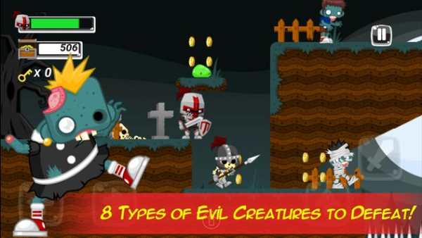 Platform Games: Zombies vs Dracula Hunting Edition screenshot 5