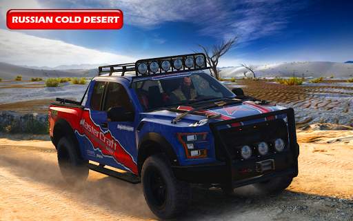 4x4 Driving Game: White Desert screenshot 3