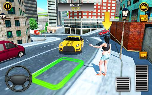 Modern Taxi Driver Game - New York Taxi 2019 screenshot 1
