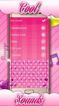 Love Pink Keyboard Themes screenshot 3