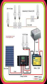 Solar panel mini wiring diagram स्क्रीनशॉट 2