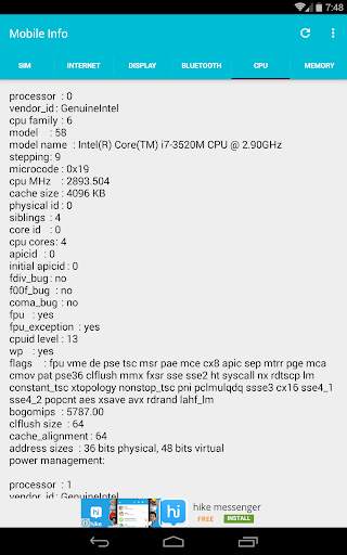 Mobile Info screenshot 12