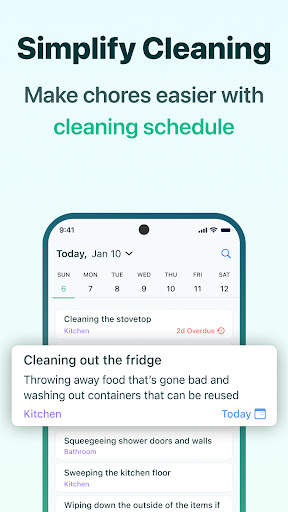 House Chores Cleaning Schedule screenshot 2