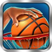 Basketball shoot&amp;dunk icon