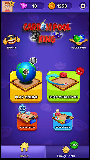 Carrom Pool King game 2 تصوير الشاشة
