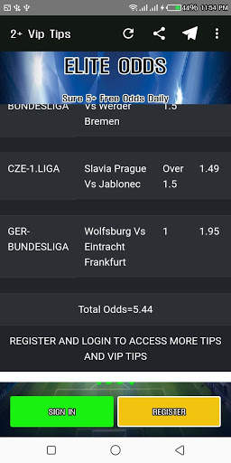 Sure 2+ Odds Daily screenshot 1