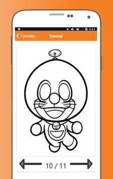 How to Draw Doraemon Characters screenshot 4