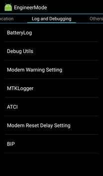 Mediatek engineering mode app screenshot 7