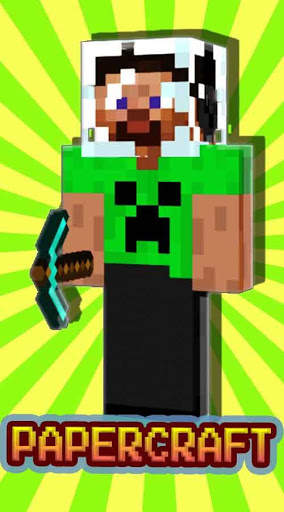 Basic Papercraft SKIN for Minecraft PE screenshot 2