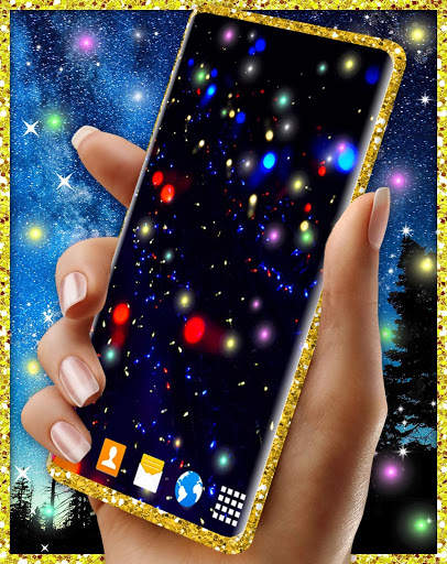 Firefly Live Wallpaper 🌟 Dark Night 4K Wallpapers screenshot 8
